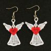 FSL Crystal Christmas Earrings