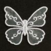 3D Organza Butterfly 20