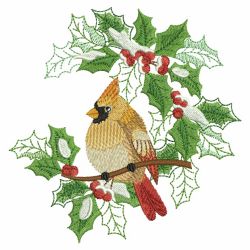 Christmas Birds 2(Lg) machine embroidery designs
