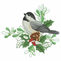 Christmas Birds 2 04(Lg) machine embroidery designs
