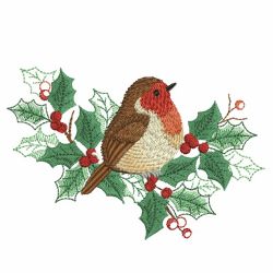 Christmas Birds 2 08(Sm) machine embroidery designs