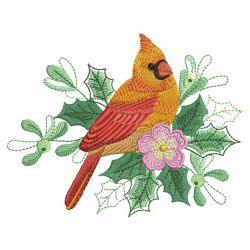 Christmas Birds 2 10(Lg) machine embroidery designs