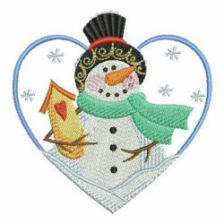 Country Snowmen 02 machine embroidery designs