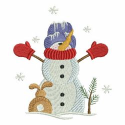 Country Snowmen 03 machine embroidery designs