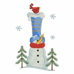 Country Snowmen 09 machine embroidery designs