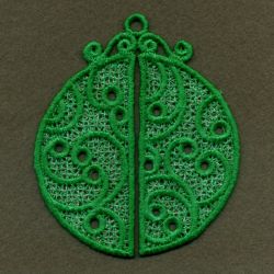 3D FSL Christmas Ornaments 06 machine embroidery designs