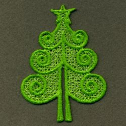 3D FSL Christmas Ornaments 10 machine embroidery designs
