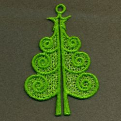 3D FSL Christmas Ornaments 12 machine embroidery designs