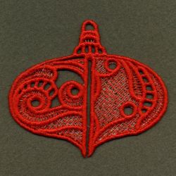 3D FSL Christmas Ornaments 2 03 machine embroidery designs