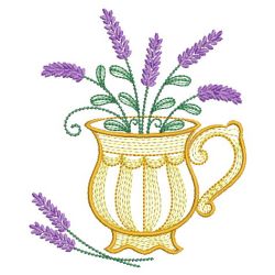Teacup In Bloom 07(Lg) machine embroidery designs