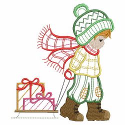 Christmas Kids(Md) machine embroidery designs