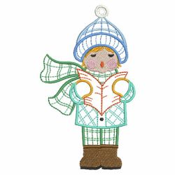 Christmas Kids 09(Md) machine embroidery designs