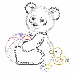 Vintage Baby Animals 6 02(Md) machine embroidery designs