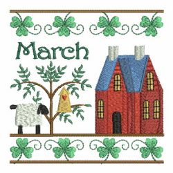 Months Of The Year House 03(Sm) machine embroidery designs