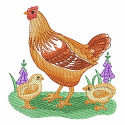 Chickens 2 04(Lg) machine embroidery designs
