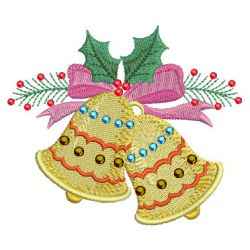 Crystal Christmas Medley 08(Lg) machine embroidery designs