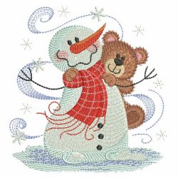 Snowmen And Friends 02(Sm) machine embroidery designs