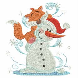 Snowmen And Friends 06(Sm) machine embroidery designs