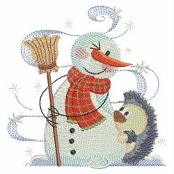 Snowmen And Friends 07(Sm) machine embroidery designs