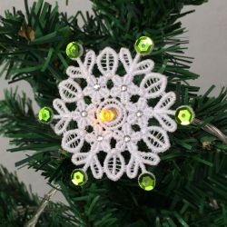 FSL Crystal Sequin Snowflake Lights 01 machine embroidery designs