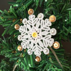 FSL Crystal Sequin Snowflake Lights 05