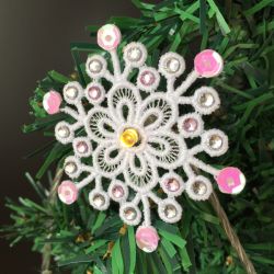 FSL Crystal Sequin Snowflake Lights 06