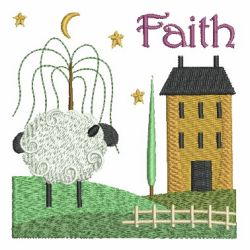 Months Of The Year Country Sheep 05 machine embroidery designs