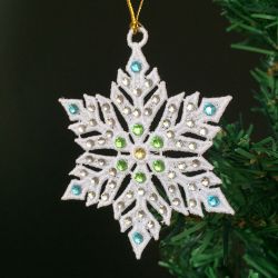 FSL Crystal Snowflakes 4 07