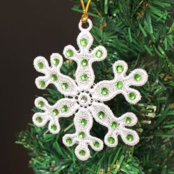 FSL Crystal Snowflakes 4 09 machine embroidery designs