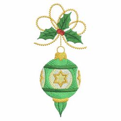 Classic Christmas Ornaments 09(Sm) machine embroidery designs