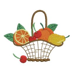 Basket Of Fruit 05(Lg) machine embroidery designs