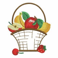 Basket Of Fruit 10(Sm) machine embroidery designs