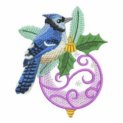 Bird On Ornaments(Lg) machine embroidery designs