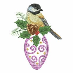 Bird On Ornaments 03(Sm)