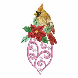 Bird On Ornaments 06(Lg) machine embroidery designs