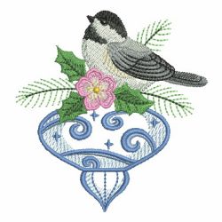 Bird On Ornaments 07(Lg) machine embroidery designs