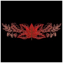 Fall Leaves Border 01(Lg) machine embroidery designs