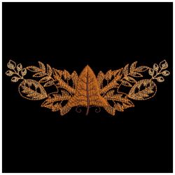 Fall Leaves Border 08(Lg) machine embroidery designs