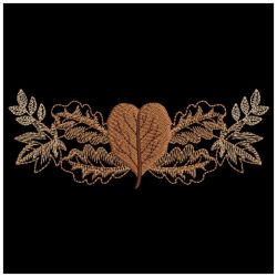 Fall Leaves Border 10(Md) machine embroidery designs