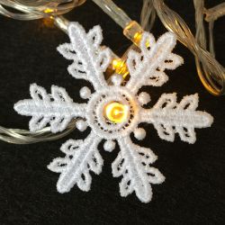 FSL Mini Snowflake Lights 04 machine embroidery designs