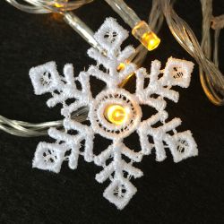 FSL Mini Snowflake Lights 06 machine embroidery designs