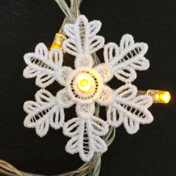FSL Mini Snowflake Lights 10 machine embroidery designs
