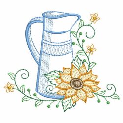 Vintage Tea Time 09(Lg) machine embroidery designs