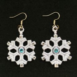 FSL Crystal Christmas Earrings 03 machine embroidery designs