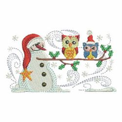 Snowmen And Friends 2 03 machine embroidery designs