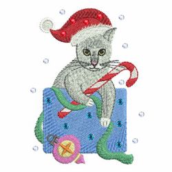Christmas Pets 01 machine embroidery designs