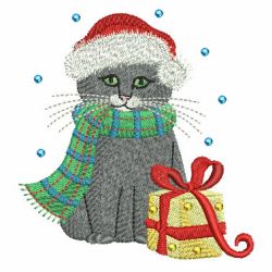 Christmas Pets 02 machine embroidery designs