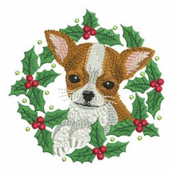 Christmas Pets 07 machine embroidery designs