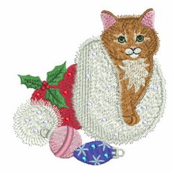 Christmas Pets 08 machine embroidery designs