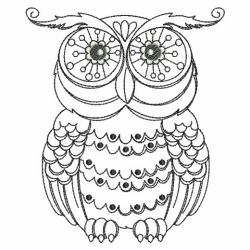 Blackwork Owls 3 03(Md)